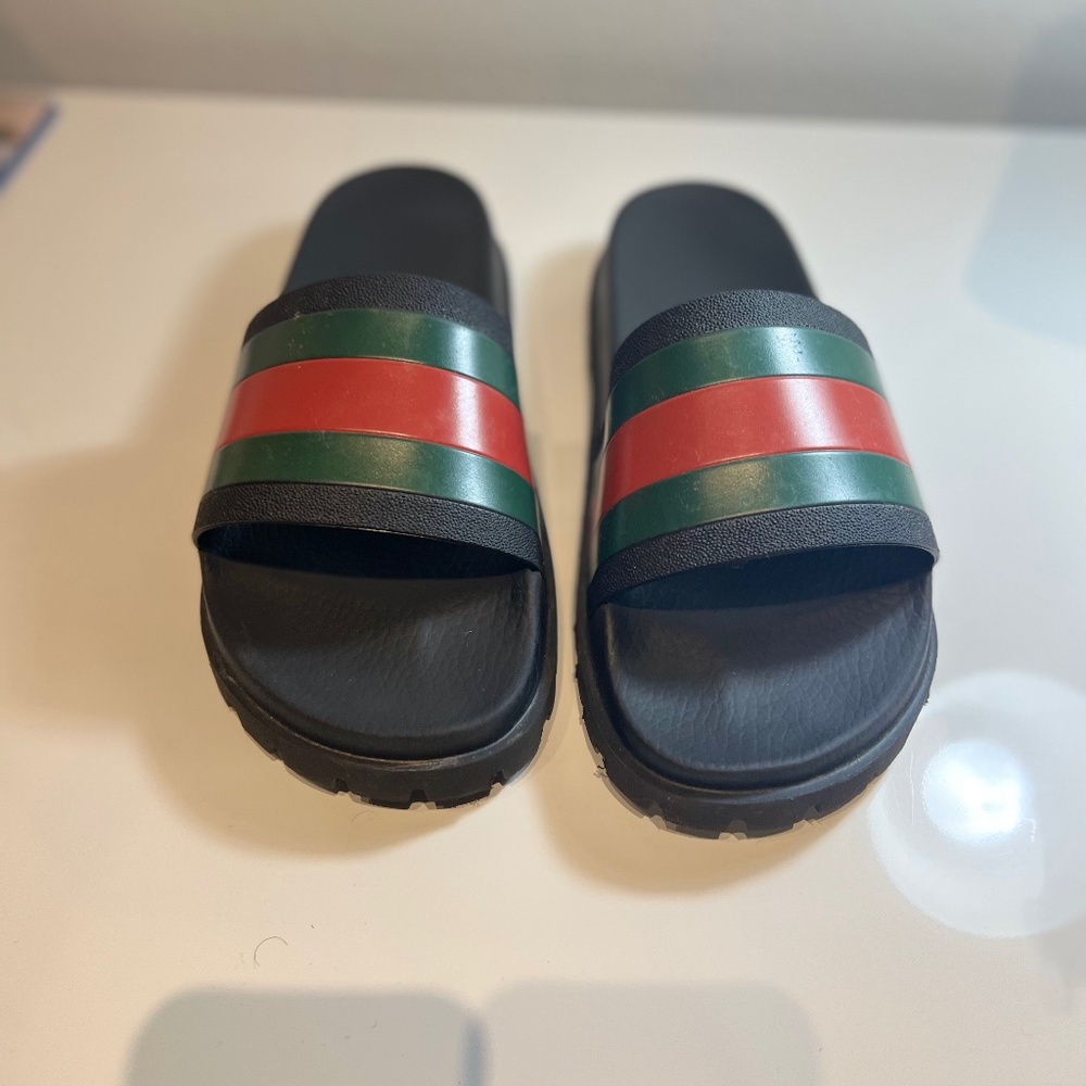 Mens Gucci Classic Slides